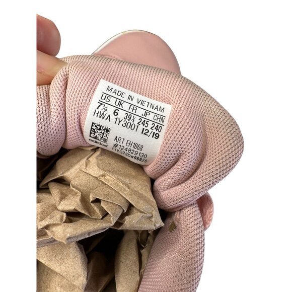 Adidas Roguera Pink Spirit Sneakers Sz 7.5 EH1868 Retro Fitness Leather Trainers - Picture 6 of 7